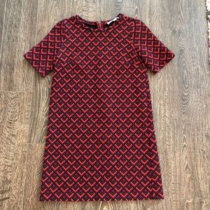 Loft Geometric Shift Dress